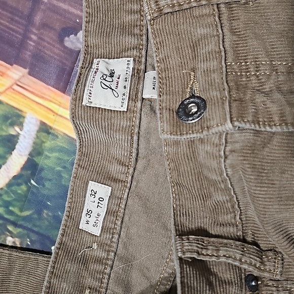 J. Crew‎ Corduroy Jeans Size 35x32 - Picture 3 of 5